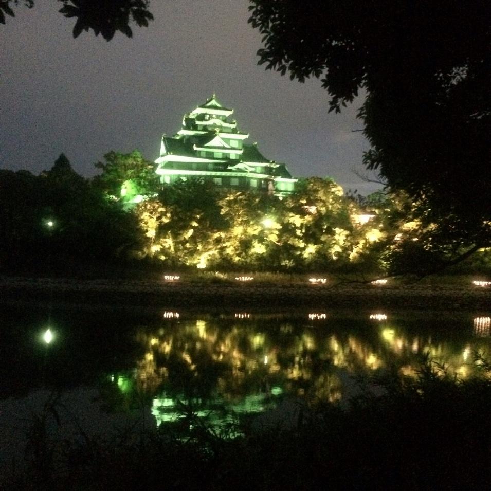 岡山城