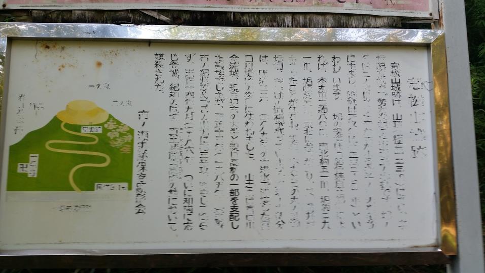 龍松山城