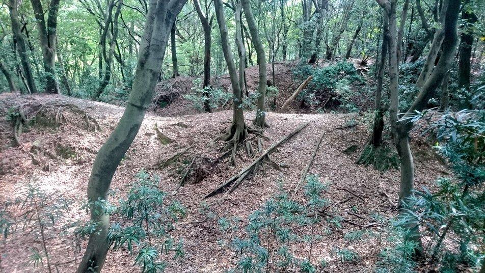 西方院山城