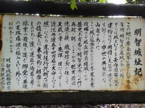 明智長山城