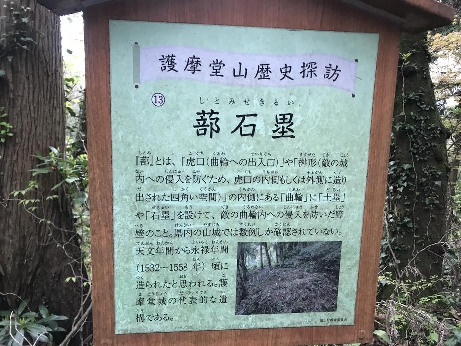 護摩堂城