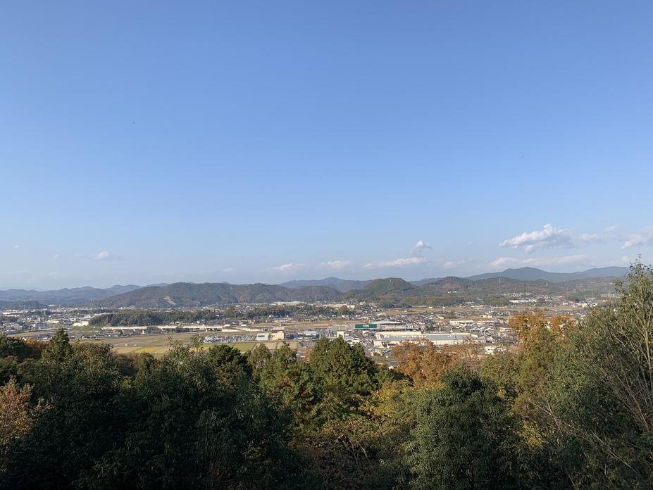 明智長山城