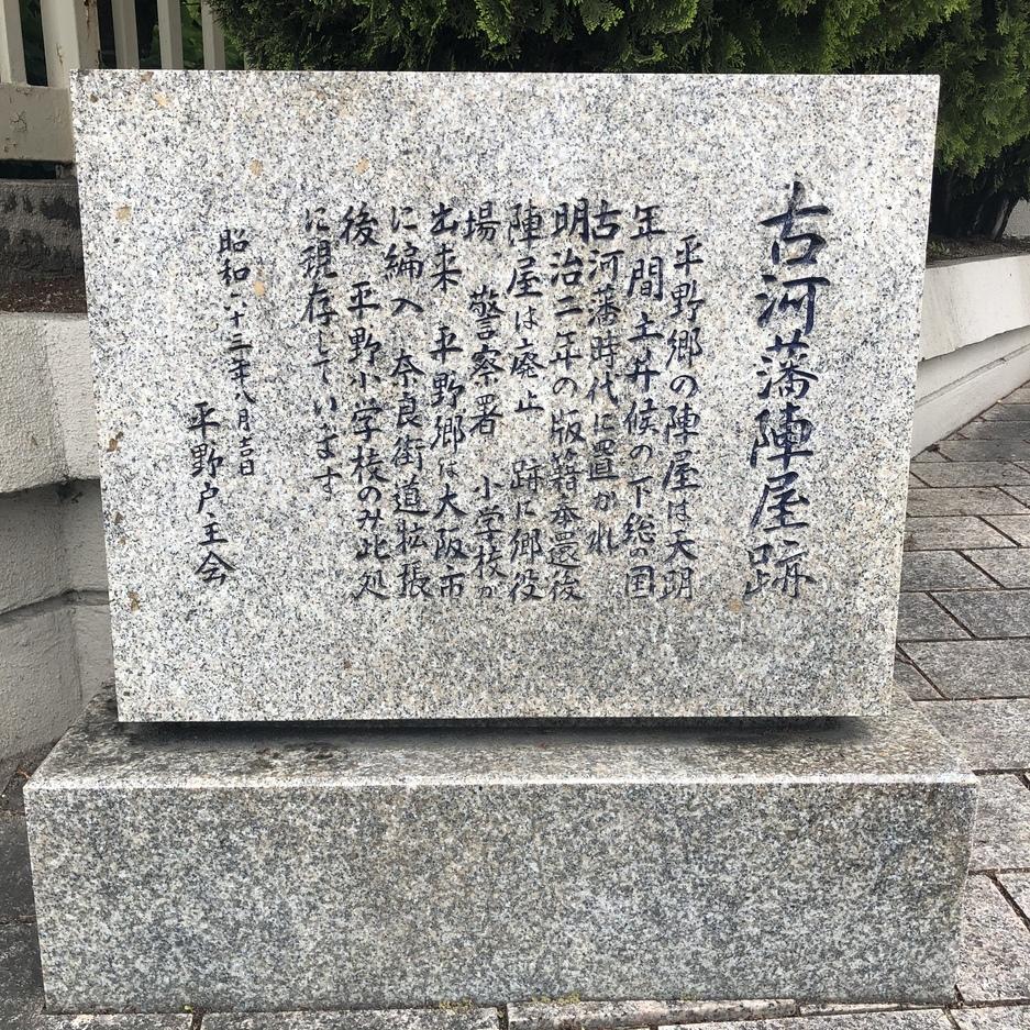 古河藩陣屋