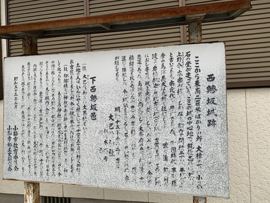 西鯵坂城