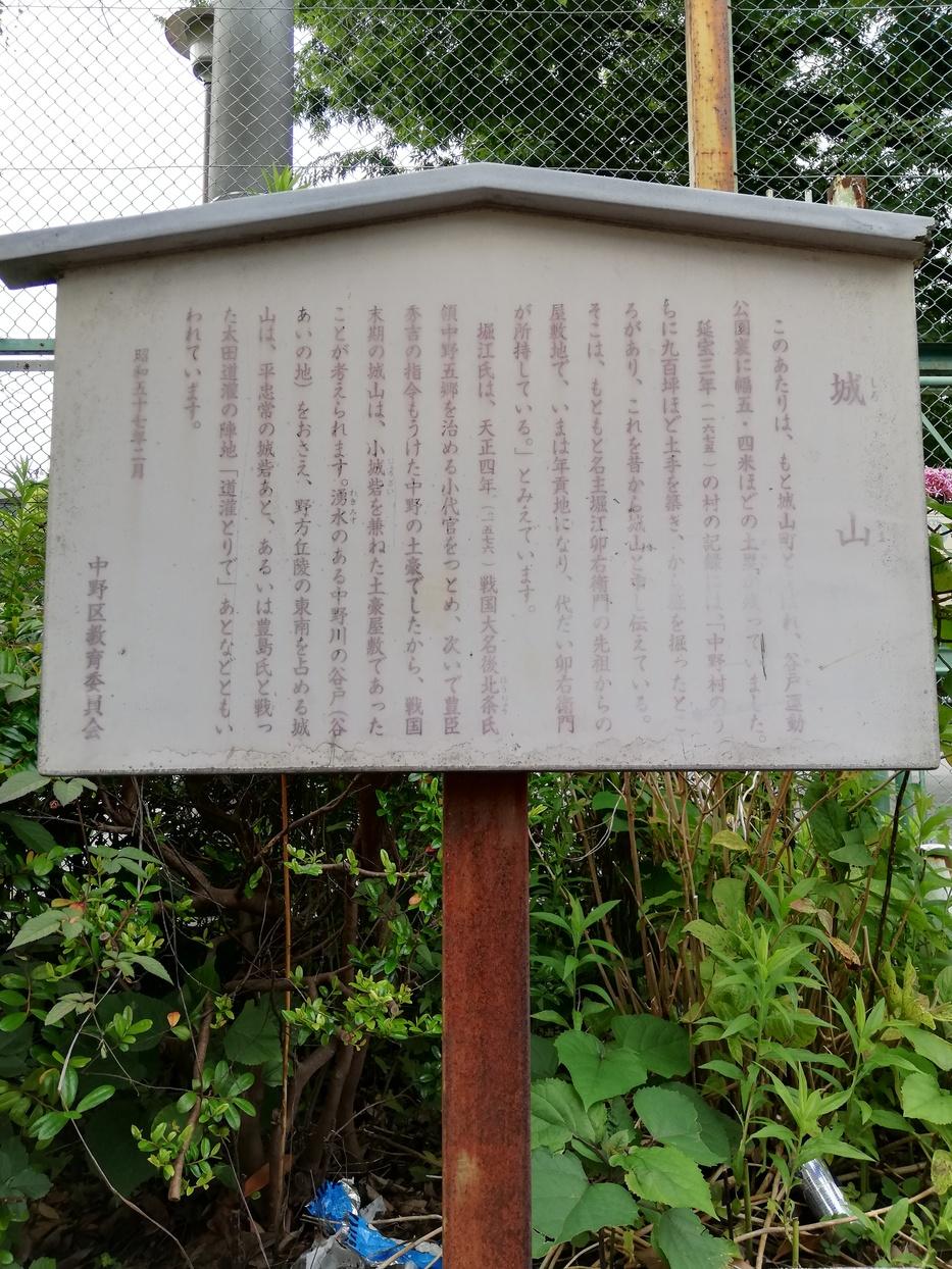 中野城山居館