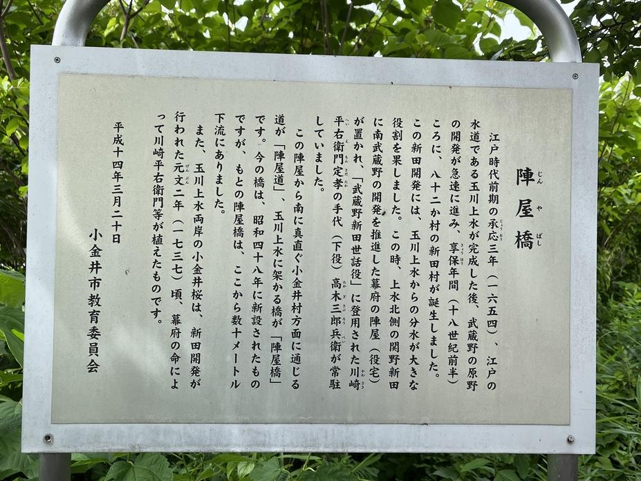 玉川上水陣屋
