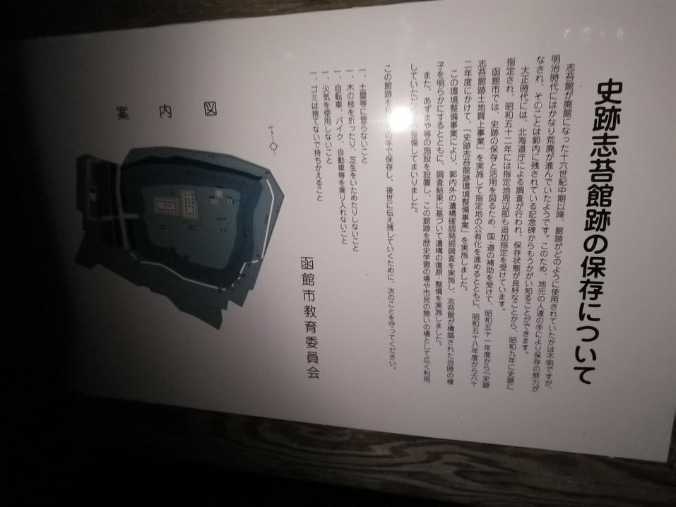 志苔館