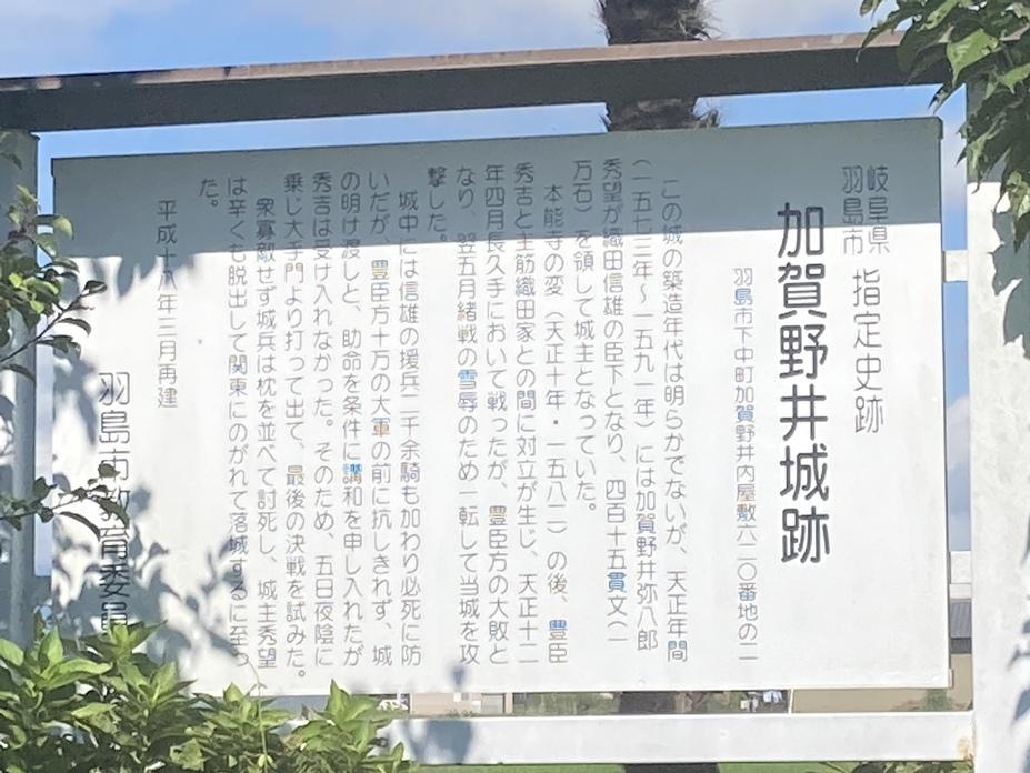 加賀野井城