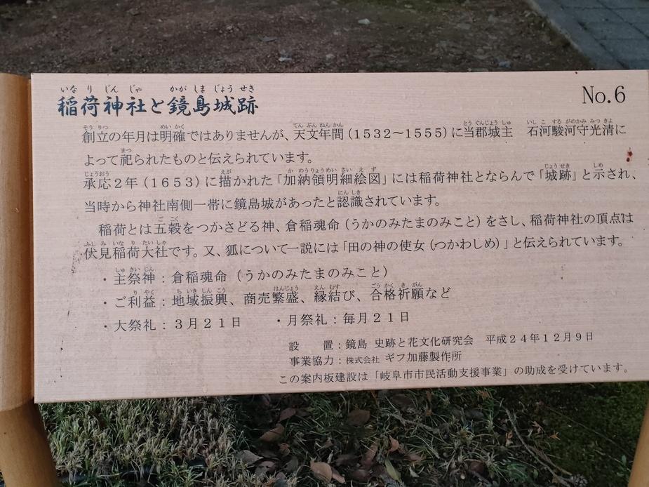 鏡島城