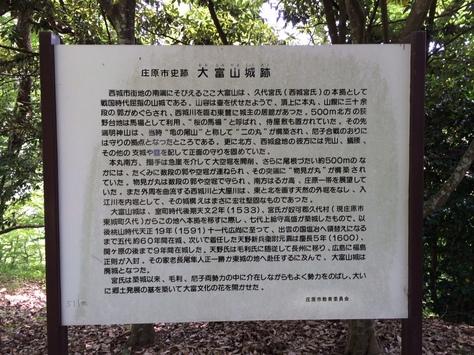 大富山城