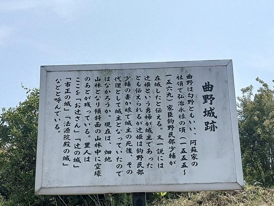 曲野城